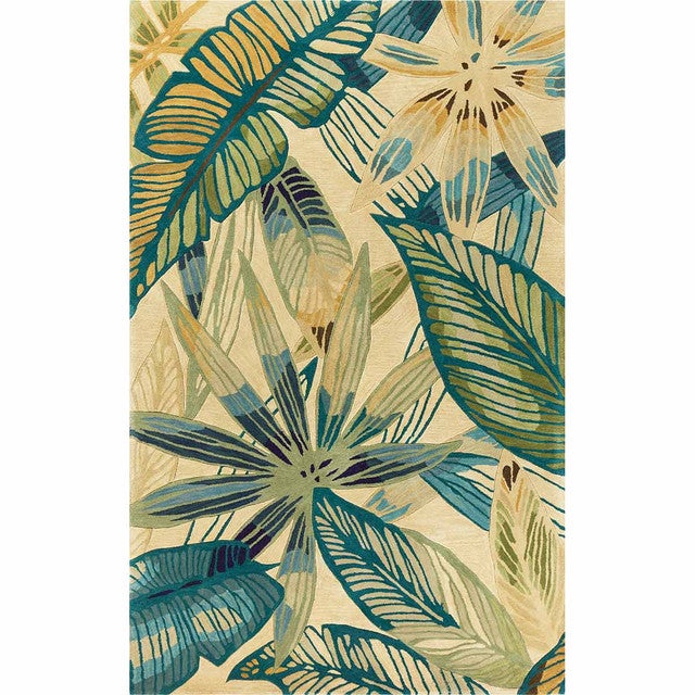 Golden Jungle Rug - 4 x 6