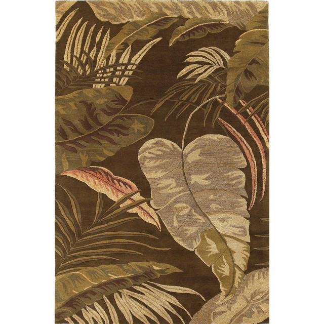 Havana Mocha Rainforest Rug - 3 x 4