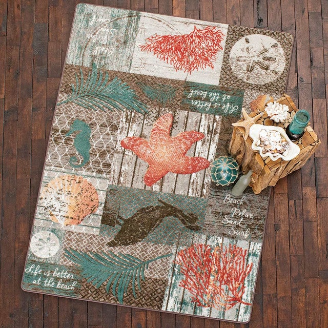 Ocean Icons Rug Collection