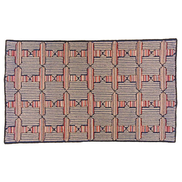 Jackson Hooked Wool Rug - 2 x 3