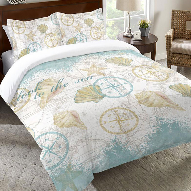Maritime Melody Duvet Cover - Twin