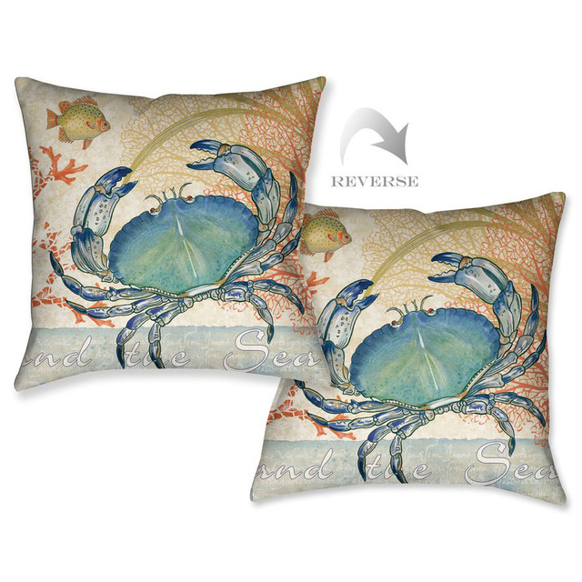 Ocean Crab Pillow