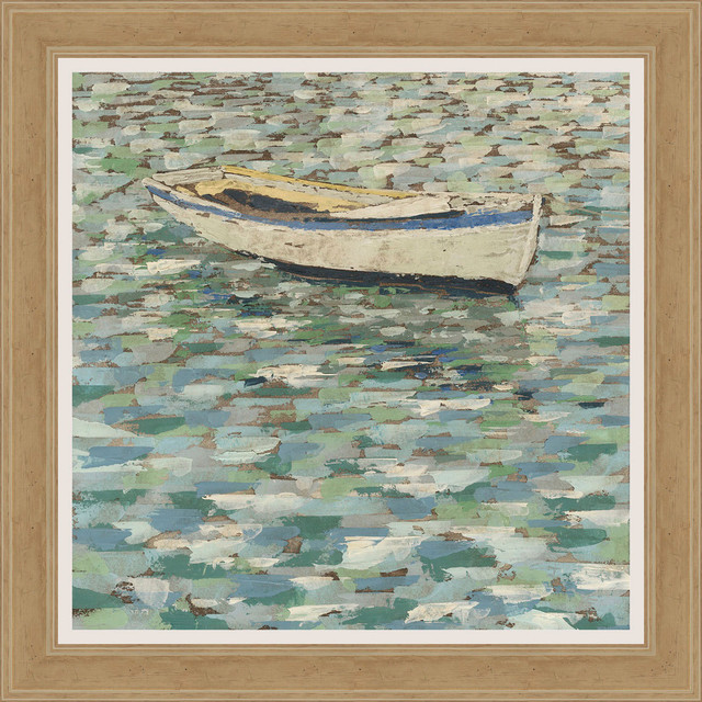 On the Pond I Framed Print