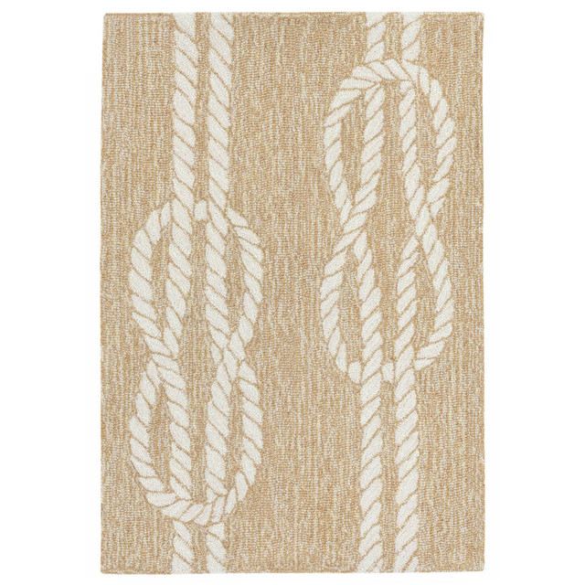 Sailor's Knotty Natural Indoor/Outdoor Rug - 20 x 30