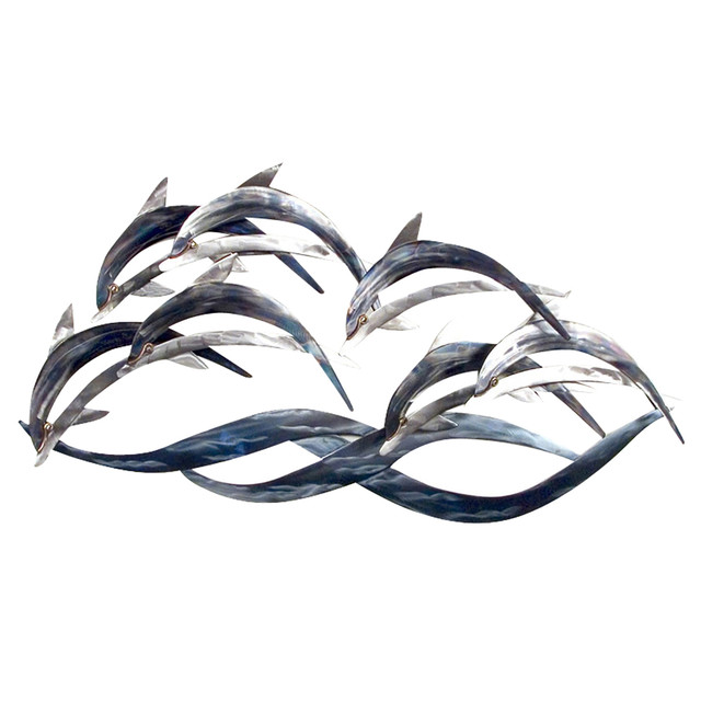 School of Dolphins Wall Art