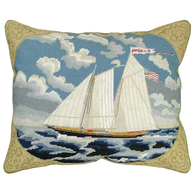 Schooner America Pillow