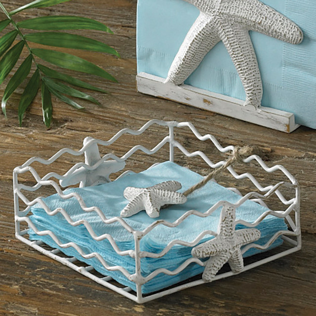 Starfish Beverage Napkin Holder