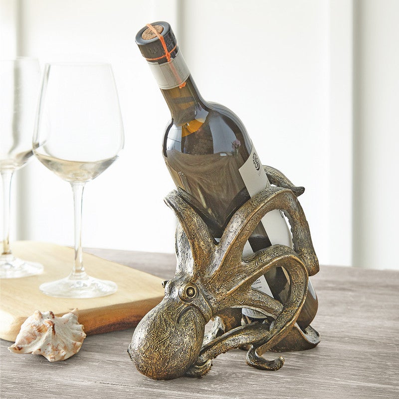 Octopus Elegance Wine Bottle Holder