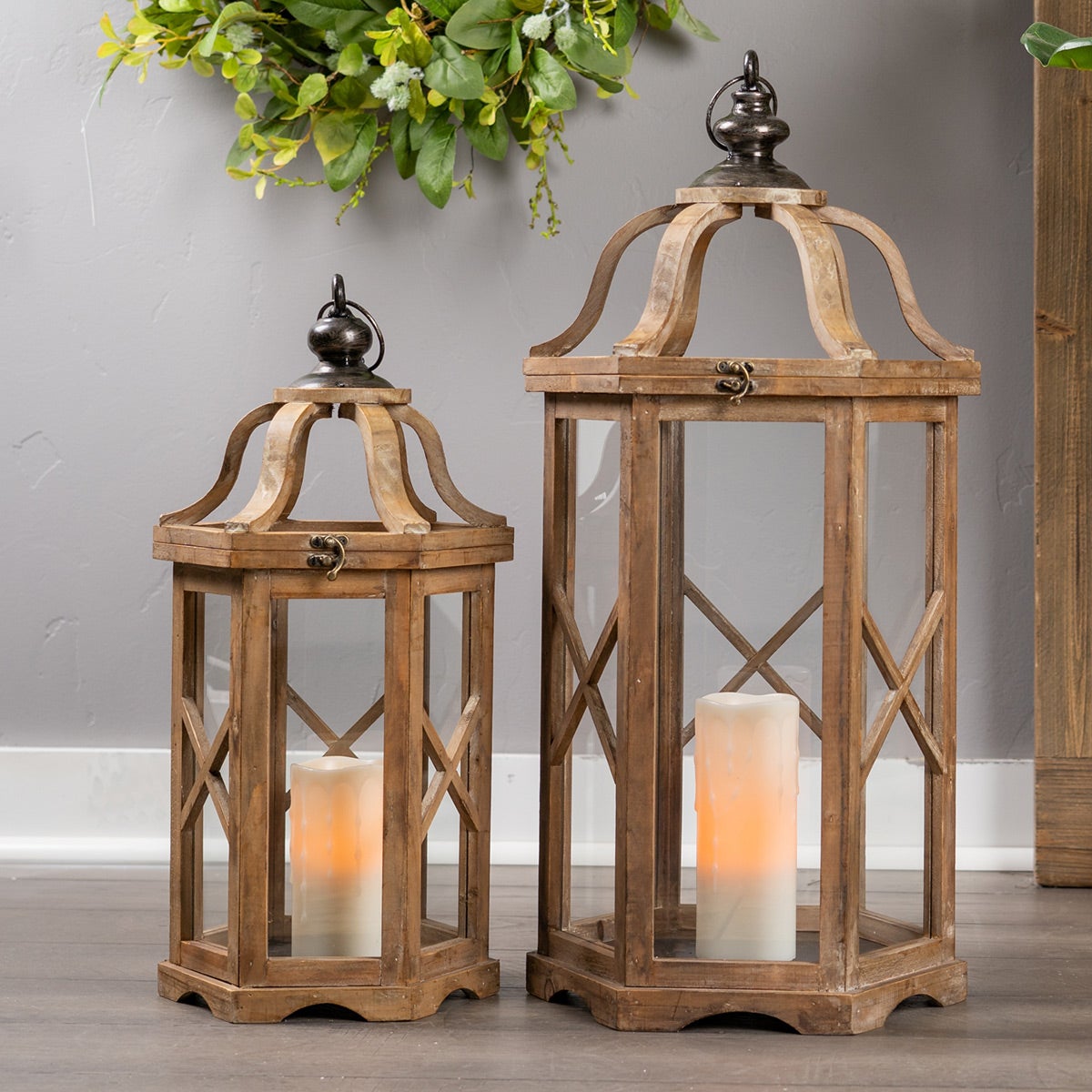 Lagoon Lanterns - Set of 2 | Bella Coastal Decor